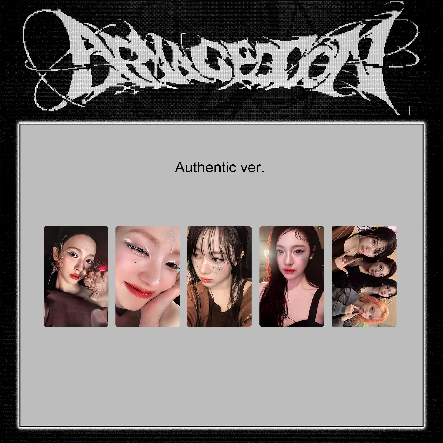 KPOP Album Supernova Photocards - Armageddon Album Ver.