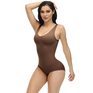 Under Lulu Custom Women Seamless One Piece Shapewear Butt Lifter comfort High Elasticity Waist Body Shaper Underwear