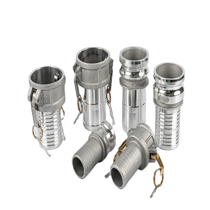 Pneumatic Threaded Pipe Fittings Quick Released Connector Acoples Camlock Fire Hose Connection Aluminum Camlock Coupling