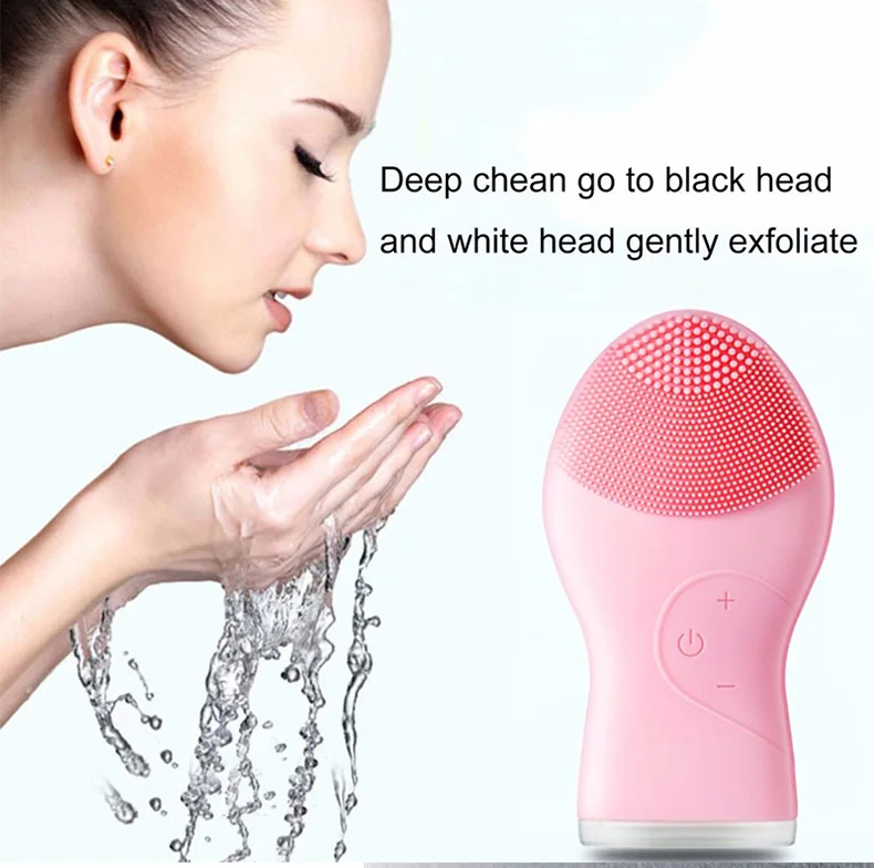 High Performance Usb Cleansing Instrument Skin Care Beauty Instrument Hand-held Facial Cleansing Brush