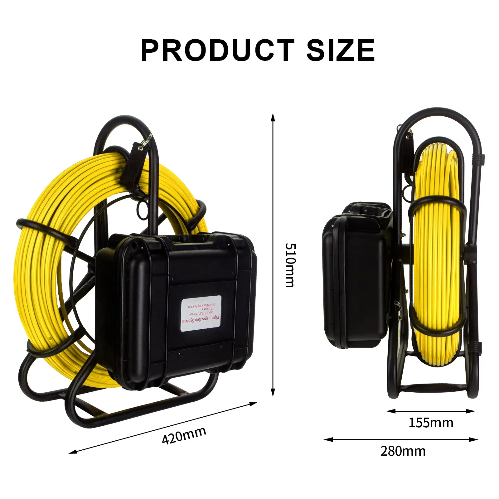 Sewer Camera 512Hz Locator 9Inch 1080P HD Screen with 16GB DVR Video Recording,Pipe inspection Camera 12 Adjustable LEDs for Sewer Line  manufacture