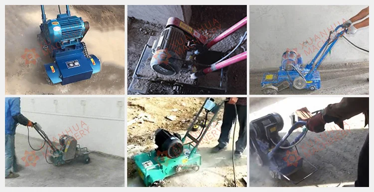 Electric Concrete Pavement Cleaning Machine Powerful Pavement Cleaning ...