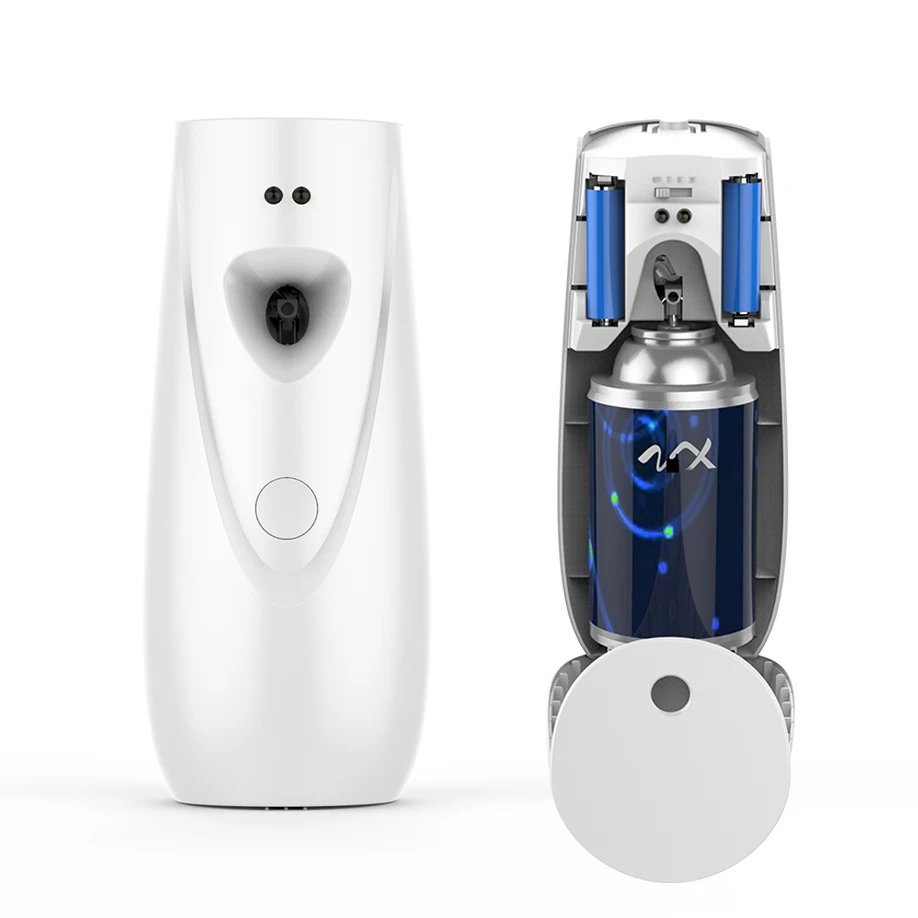 Erogatore Automatico Di Profumo Per Ambienti Con Timer, Per Flaconi 300ml, Copertura 60mq, Nero - 4