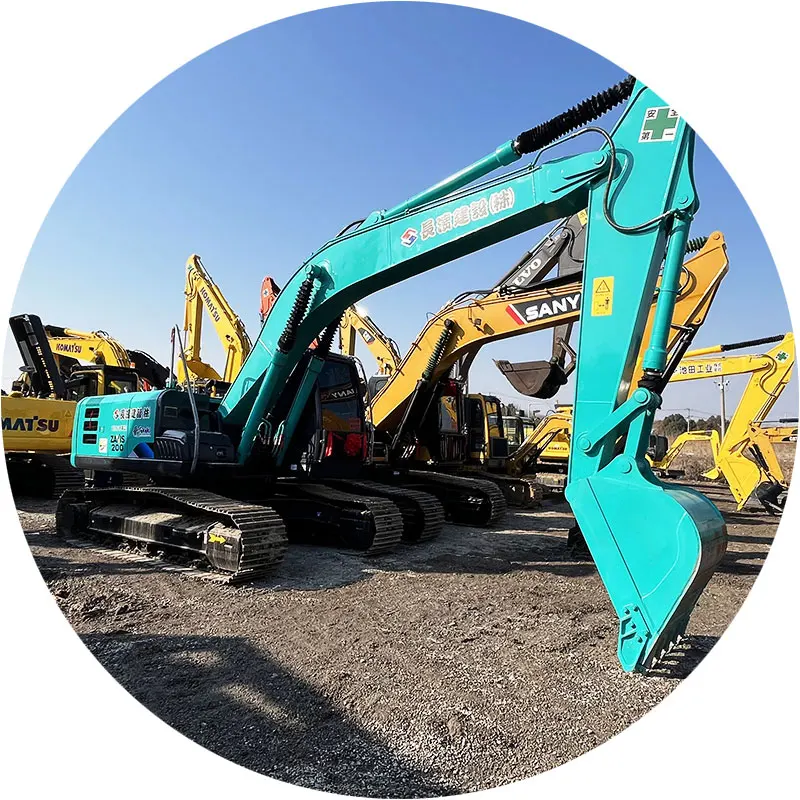 Working Well 20ton Hitachi Zx200-3 Crawler Excavator Used