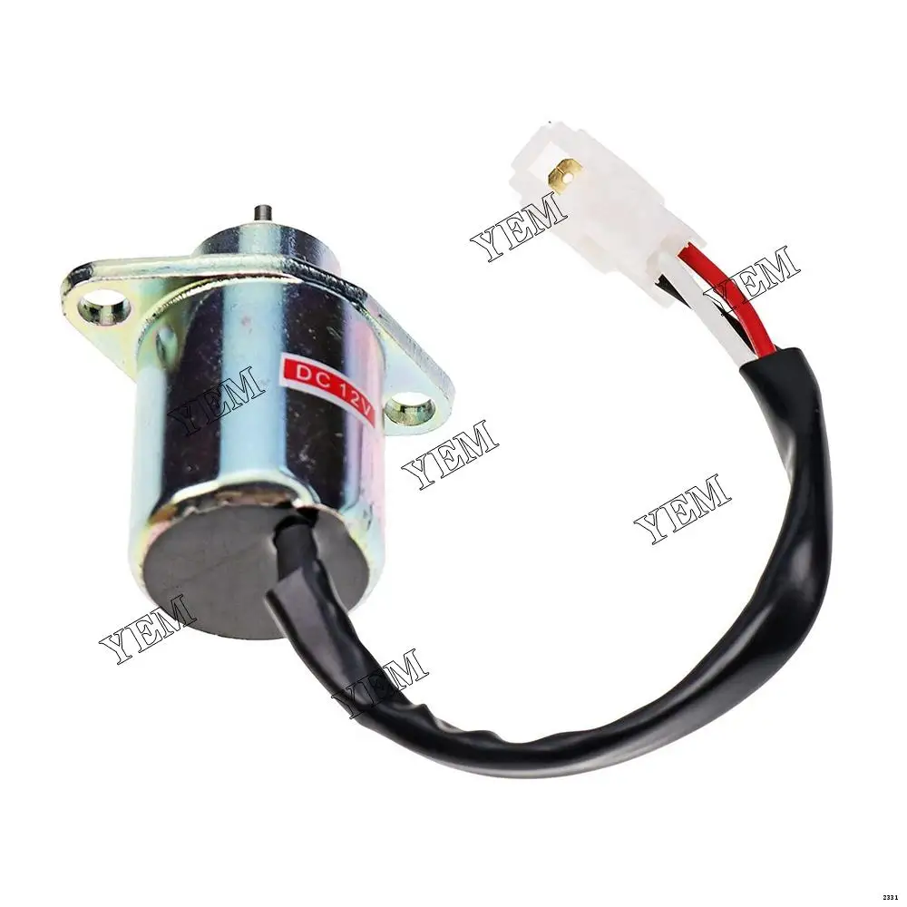 Agricultural Engine Parts for Bobcat Loader B100 B200 B250 12V Fuel Shutdown Solenoid 6680532