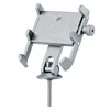 Soporte plateado