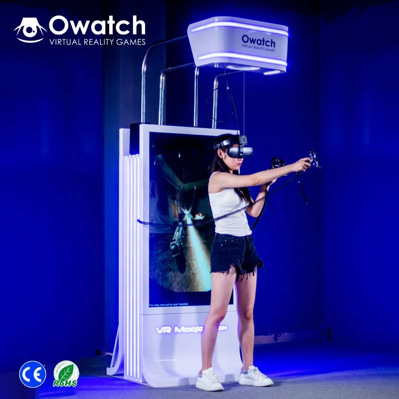 Commercial 9D VR Game Machine Virtual Reality Station for Indoor Outdoor  Use for Airport Made of PC Metal Virtual Reality Park