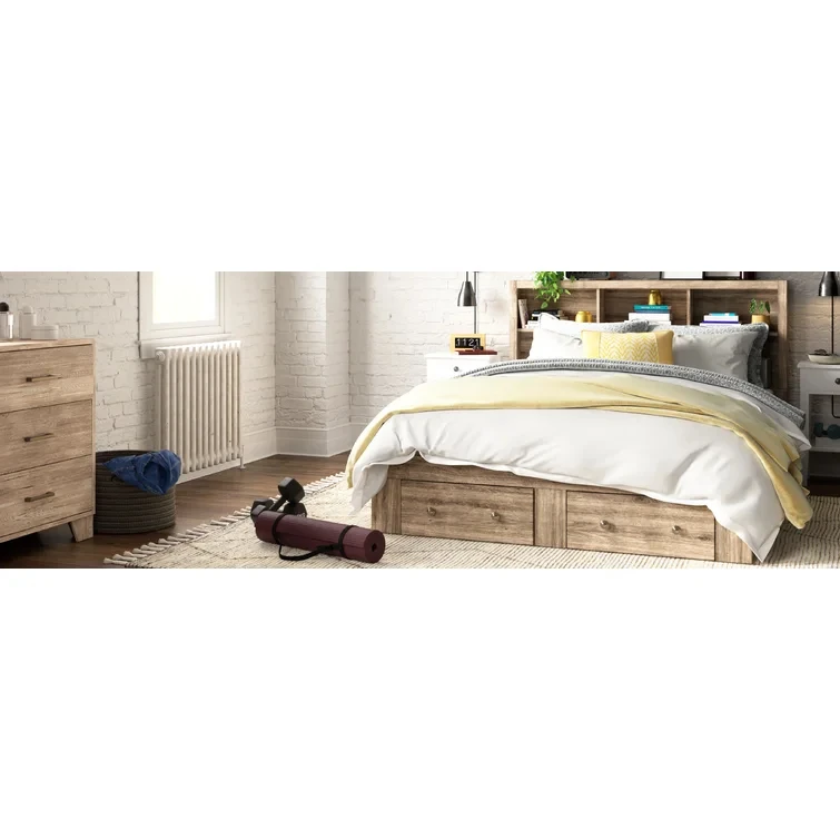 Floating Headboard Led Bed Set New Convertible Bi Cama Unique Merphy Bed Recamara Matrimonial Single Wooden