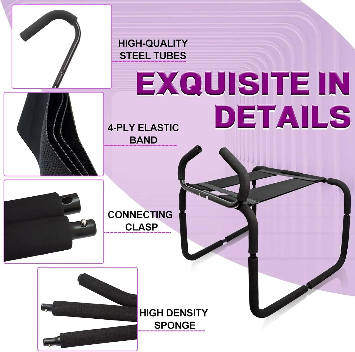 Sex Furniture, Sex Chair Positions Bouncing Mount Stools, Weightless Love  Position Aids Chair with Handrail and Bondage kits set| Alibaba.com