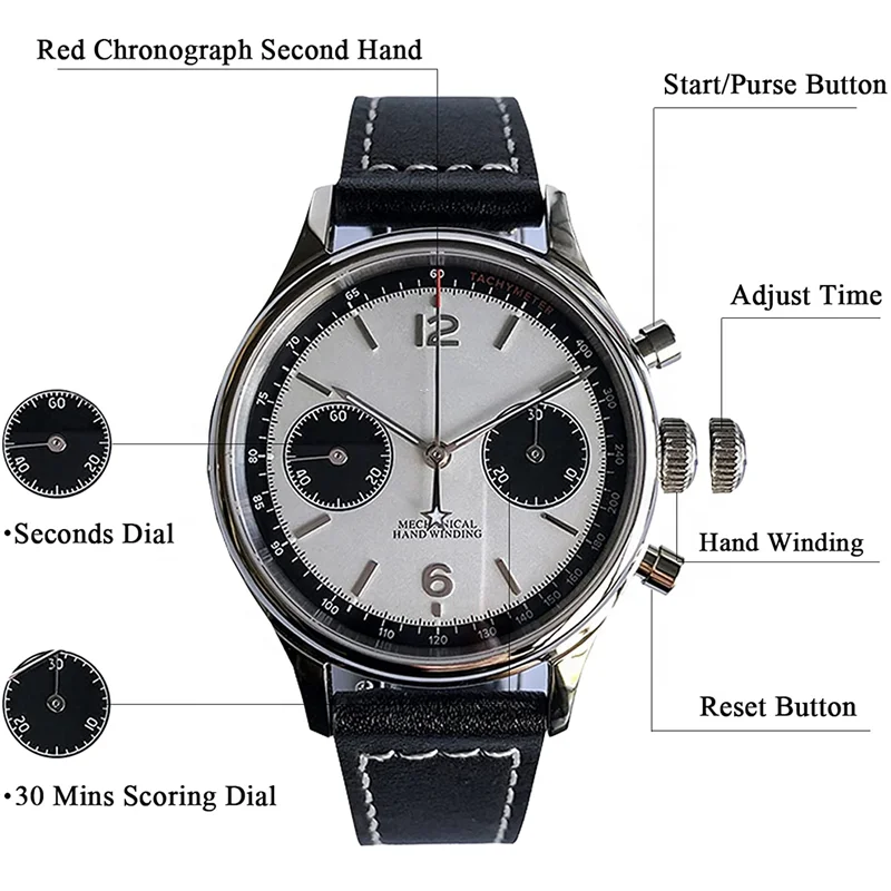 ST1901 Seagull 22 Jewels Manual Hand Winding Mechanical Movement