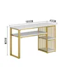[Table double en marbre] 180 cm de long