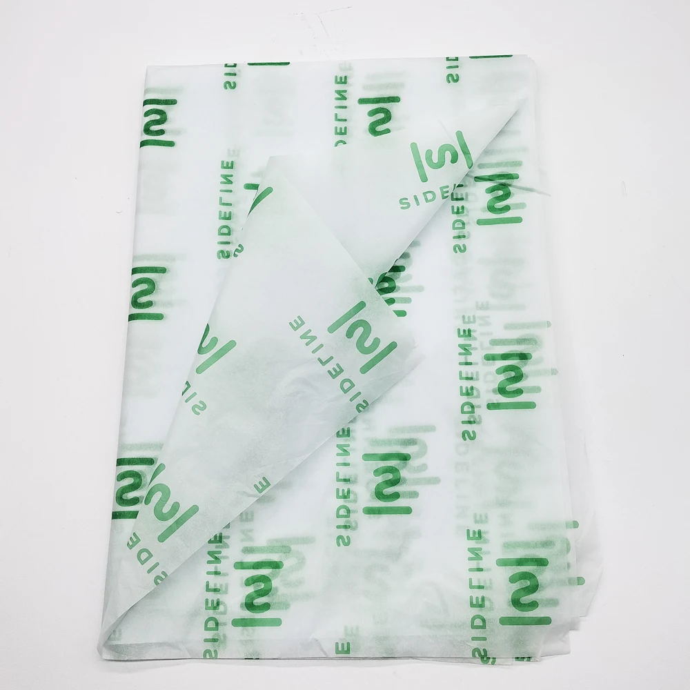 Fashionable Custom Printed Logo Gift Tissue Wrapping Paper For Clothing Packaging Shoes Clothes