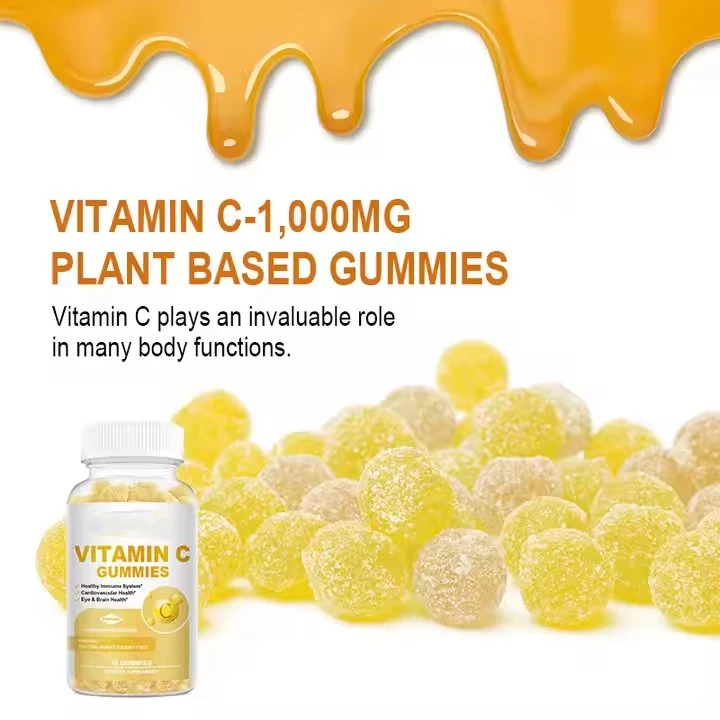 Natural Formula Vitamin C 1000mg Gummies Plant Based Gummy Dietary
