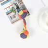 Purple-red dumbbell, 18cm, approximately 85g