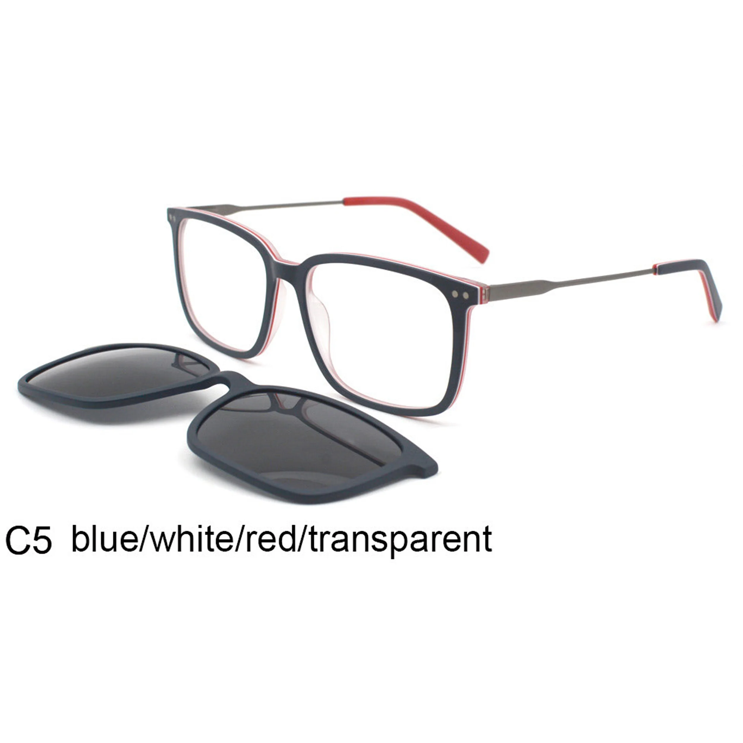 HIGO 978 Custom Brand Logo Sunglasses Wholesale OEM Clip-on Sun Glasses Eyeglass Frames Manufacturer
