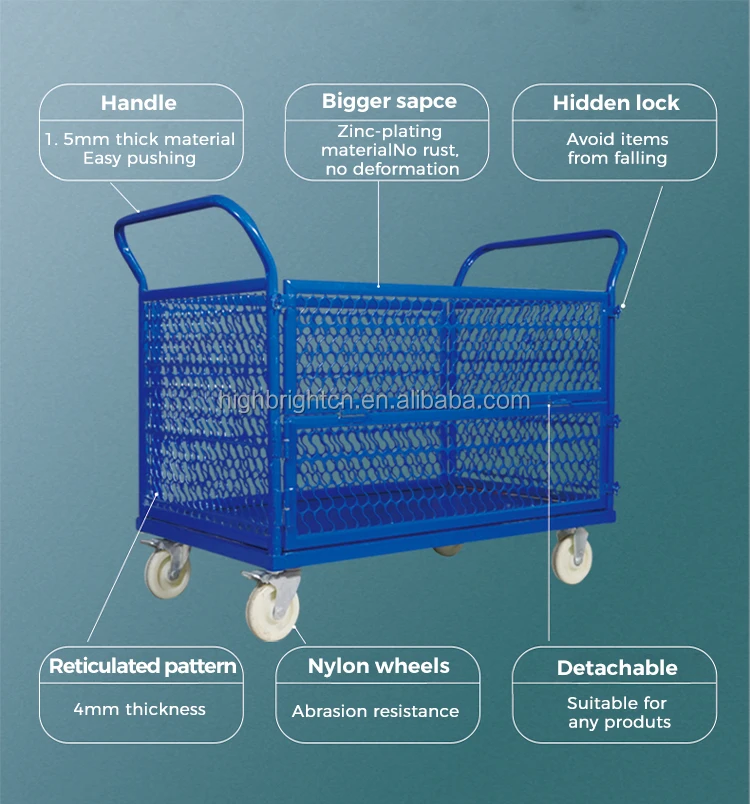 Warehouse Storage Shopping Trolley Transportation Trolley Buy