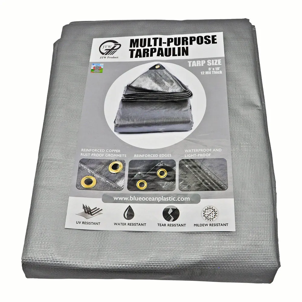 Tessuto in microfibra a tinta unita non tessuto ignifugo e rivestito in PE per telone per accessori e stagni per pesci, 100% impermeabile