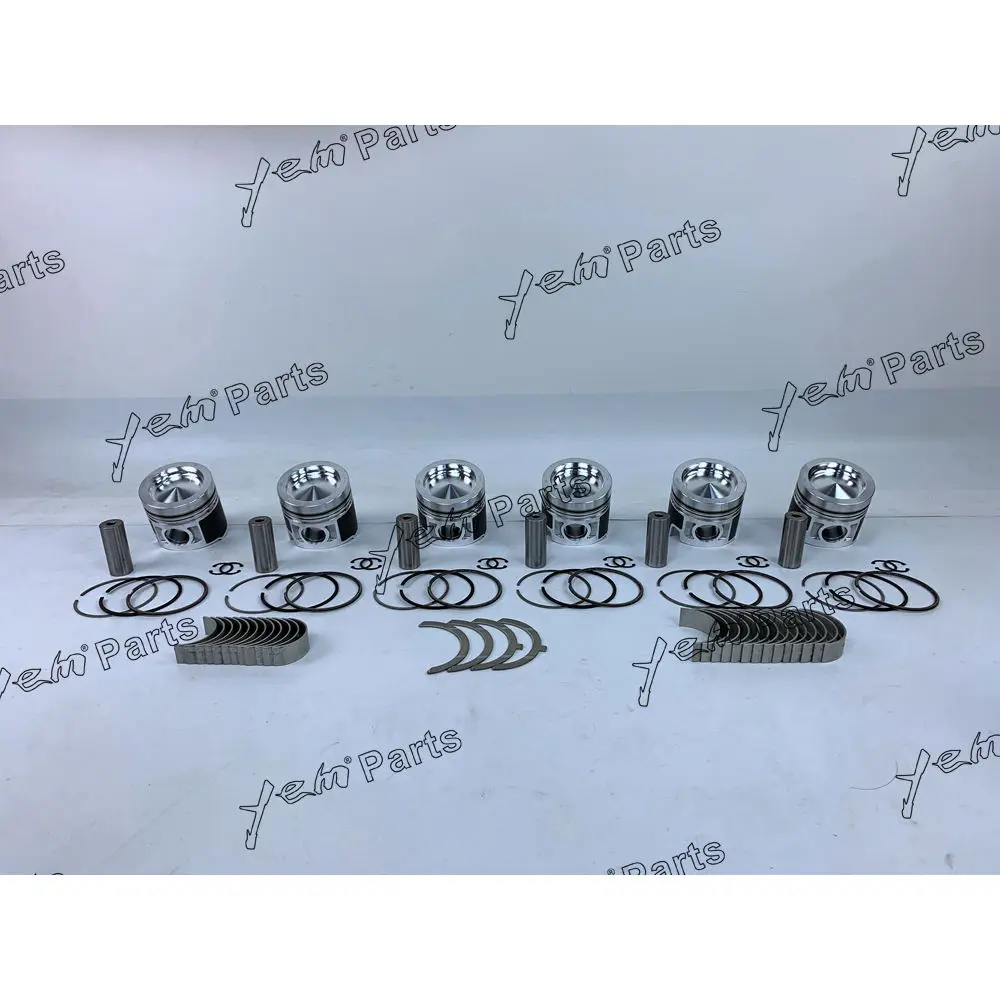 Engine Parts Piston Kit With Bearing Thrust Washer for Caterpillar C6.4 Engine 3