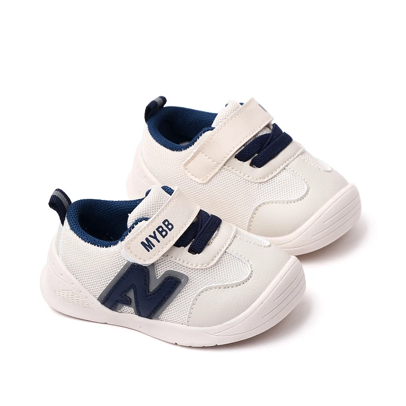 Boys and Girls Walking Shoes Soft Soles Children's Small White Shoes Non-slip Breathable Casual Shoes factory
