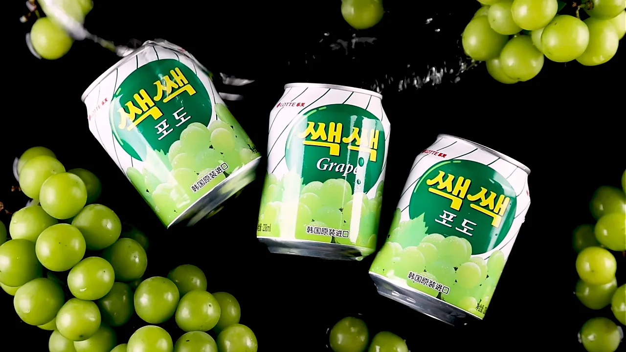 Korean Original Lotte Drink Grape Juice Mixed Flavor Juice Drink Buy