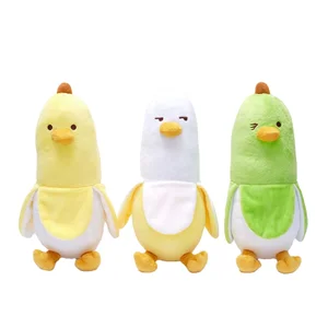 OEM Super Soft Yellow Chicken Easter Chick Anime Plushie Toy PP Cotton Filled Stuffed Animal