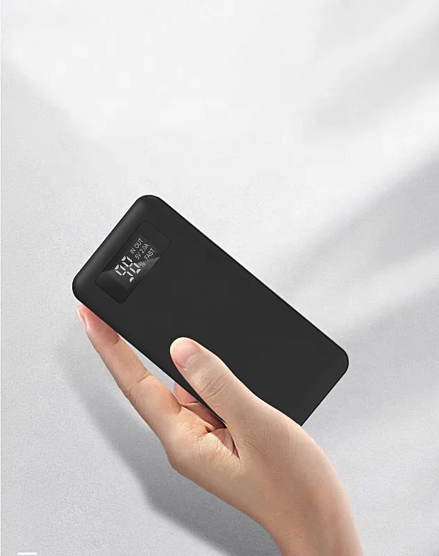
Новинка 2020, тонкие внешние аккумуляторы 10000, умный внешний аккумулятор 10000 мАч, светодиодный Мобильный Внешний аккумулятор 10000 мАч 