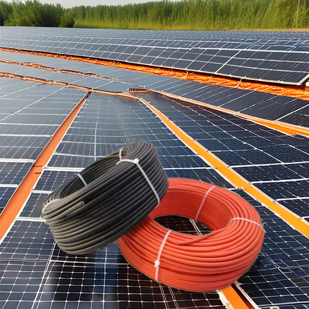 Wholesale Price Customized Twin Core 20mm2 DC Solar Cables H1Z2Z2-K Copper Photovoltaic Power XLPO Sheath High Electrical Wire