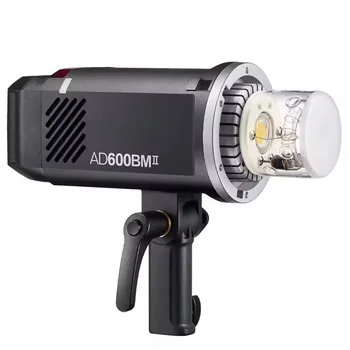 New Godox AD600BMII 600Ws TTL HSS Outdoor Flash with Built-in Godox 2.4G Wireless X System Photographic Lighting for Studio