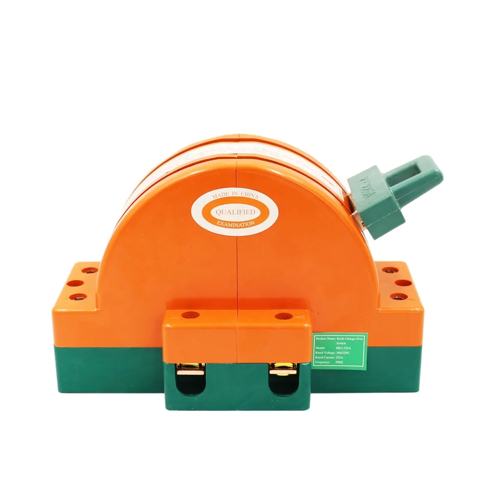 High Voltage Large Knife Switch 2poles 225amps Changeover Switch