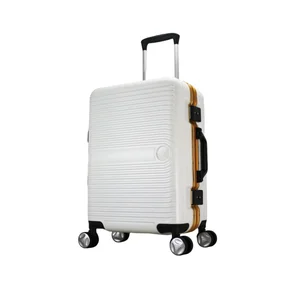 Quality Decent Vintage Travel Luggage Hard Plastic Luxury Set Trolley Bag Suitcase Carry on