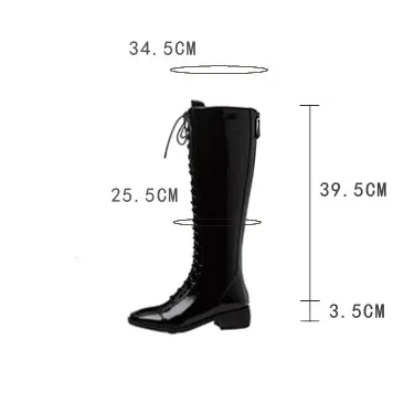 Stivali alti fino alla coscia in stile europeo e americano per donne, super tacco alto, chiusura lampo laterale, tacco spesso, piattaforma impermeabile, colore nero, slim f | SHEIN ALIA