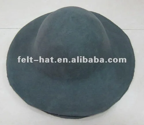 100% wool felt hat body