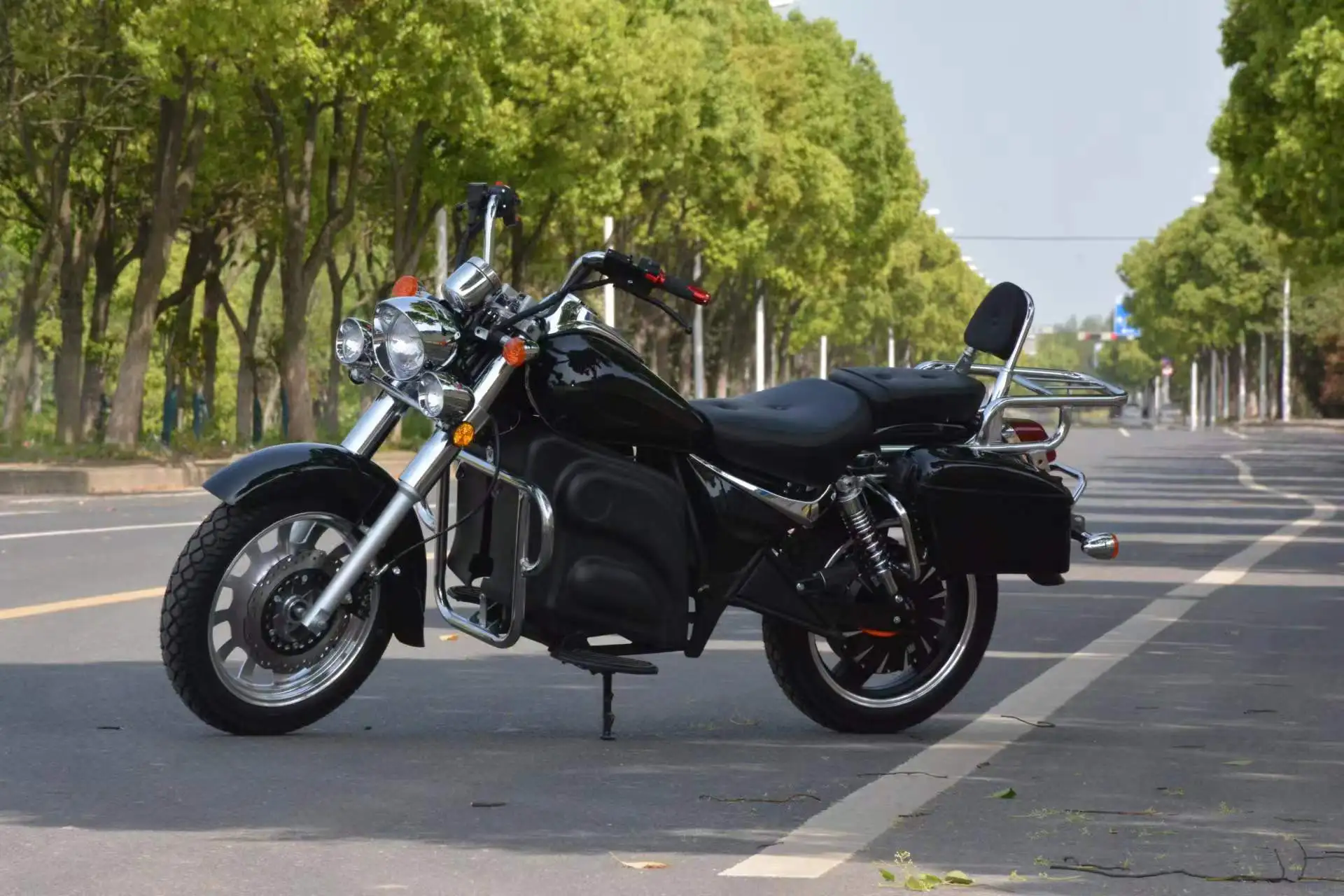 Cheaper 3000w Harley Electric Motorcycle For Adults With Disc Brake