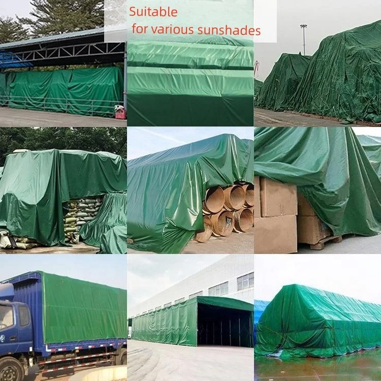 Outdoor Cover Waterproof UV Resistant Rain Cover Durable Poly Tarpaulin for Truck Tarps
