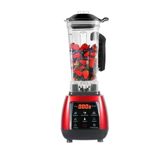 Big Fruit Blender Mixer Blender for Kitchen Blander 3Hp Soy Milk Maker Commercial Ice Crusher Mixer Blender for Sale