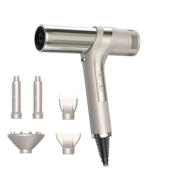 5 In 1 Styler Hair Dryer 110000Rpm Brushless Professional High Speed Hairdryer Hot Air Brush Hair Styler Blow