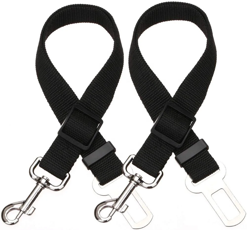 Kingtale1 Safety Harness Vehicle Stabilizer Clips Adjustable Dogs and Cats Pet Car Seat Belt Sustainable Chain Leads