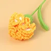 Finished carnation flower branch (gradient yellow)