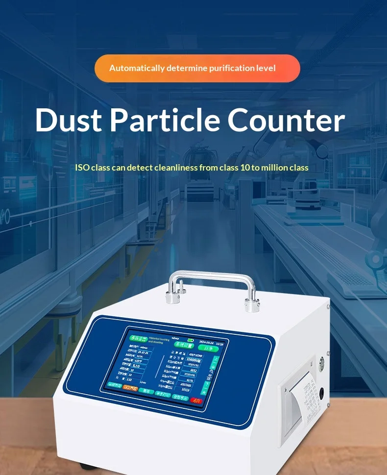 High Accuracy Dust Particle Counter Laser-Based Airborne Particle ...