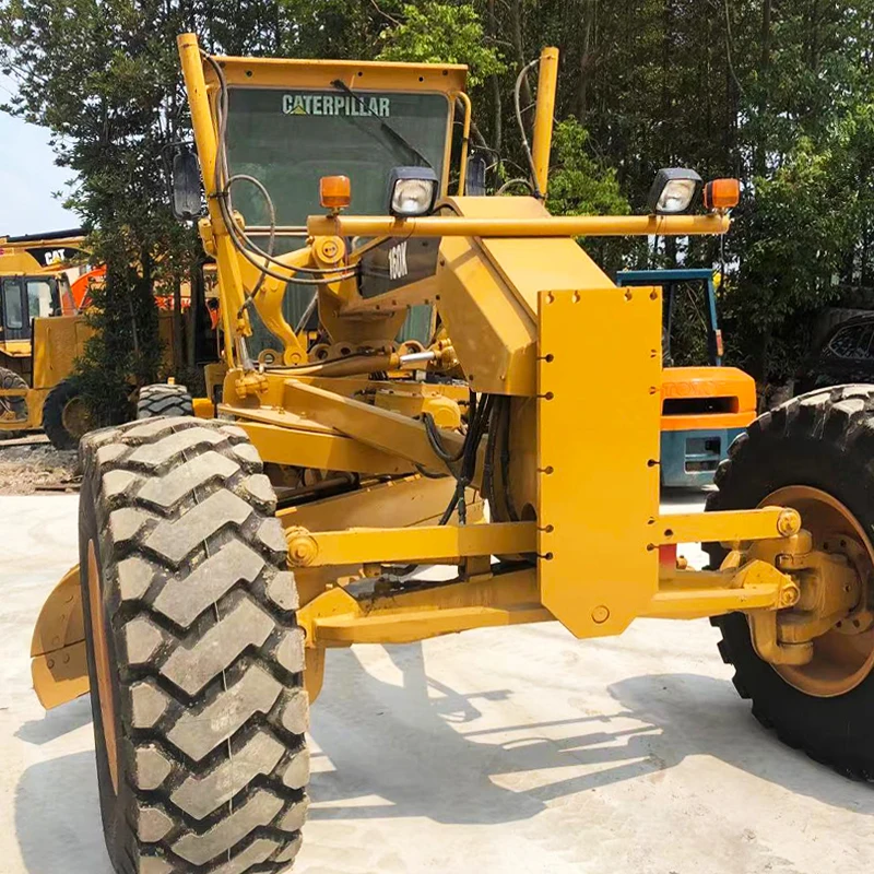 Refurbishment 140K 140H Used Road Graders Machines for Construction Grader