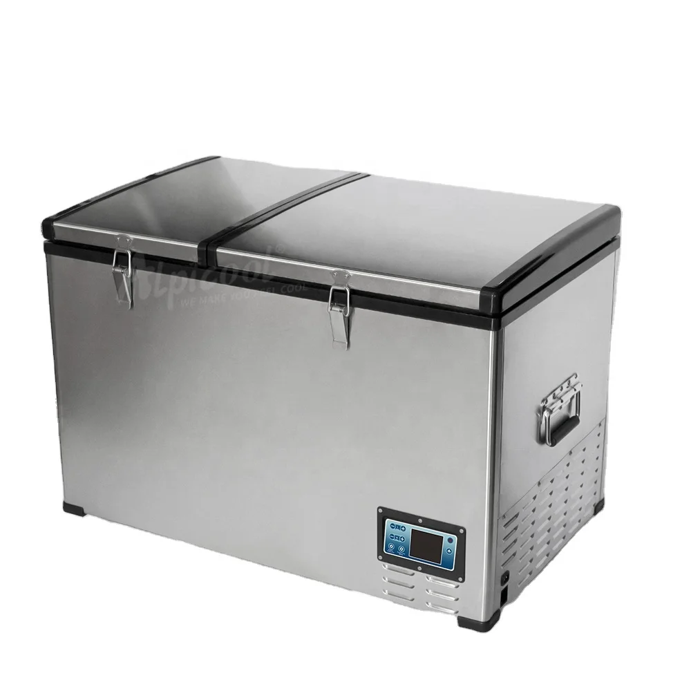 Alpicool Dual Zones Car Fridge Freezer - 100.4L Capacity