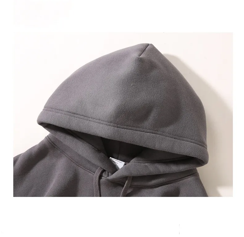 380gsm-600gsm High Quality Polar Fleece Heavyweight Hoodie Thick Hoodie ...