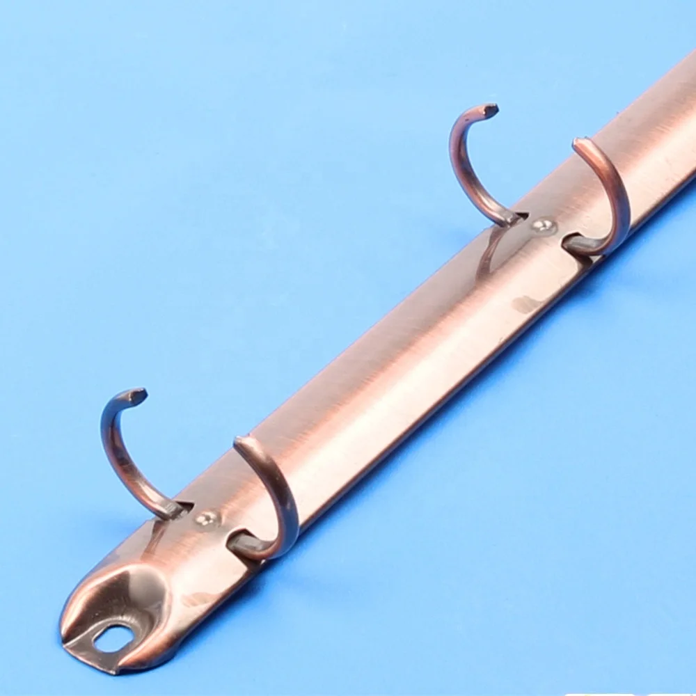 Сверхмощный 3 записная книжка с кольцевым механизмом механизма отверстия канцелярские клип PR280-3-25/20