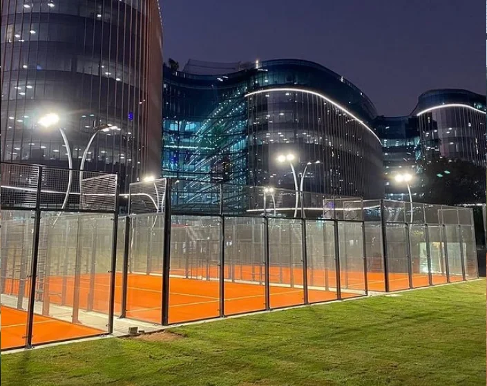 Outdoor Standard Full Panoramic Padel Tennis Court Paddle Tennis Courts Buy Panoramic Padel