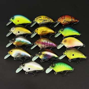 Cheery 75mm/14.5g Artificial Rattle Vib Waterproof Hard Plastic Freshwater Fishing Lure Sinking Lure Baity Water 14.5g Fish Lure – Hard Lure – view 5
