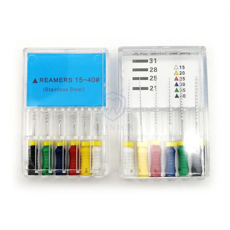 Dental Root Canal Endodontic Stainless Steel Kfiles/reamers/high