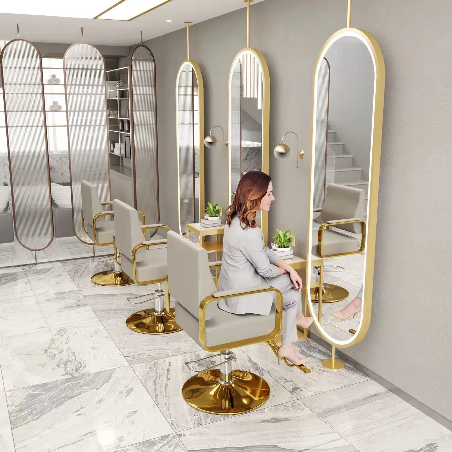 High Quality Salon Furniture Barber Shop Hairdressing Chair Barber