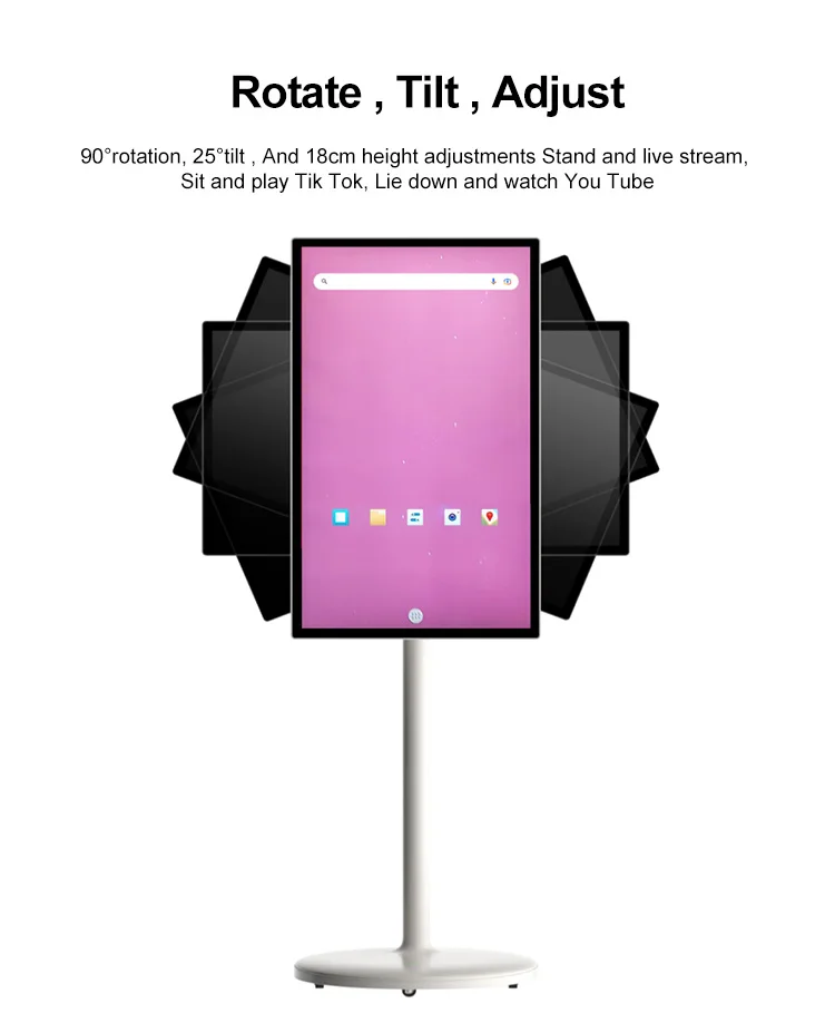 32 Qled Industrial Tablet Android 11 Os Advertising Digital Signage