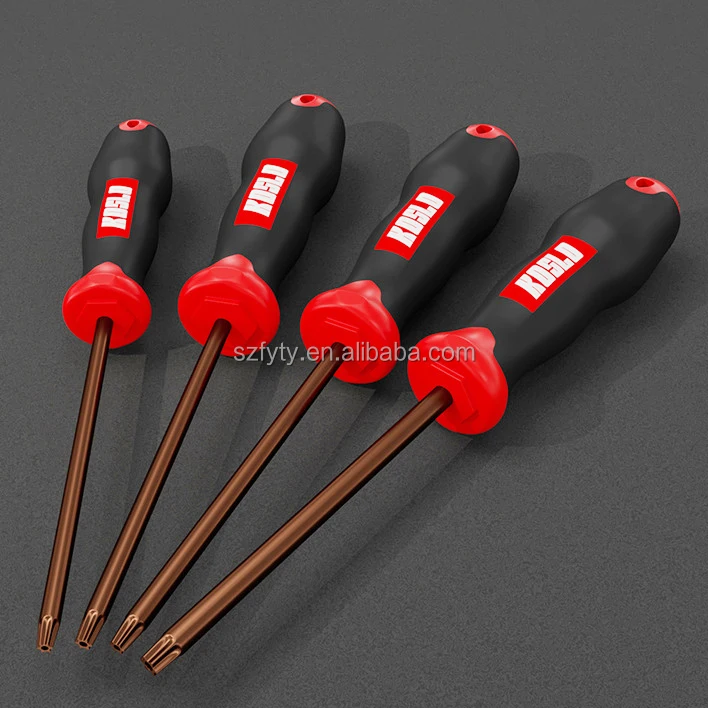 Long Extra Long Screwdriver Set 15',19',23',27',31' Shank Slotted Tips