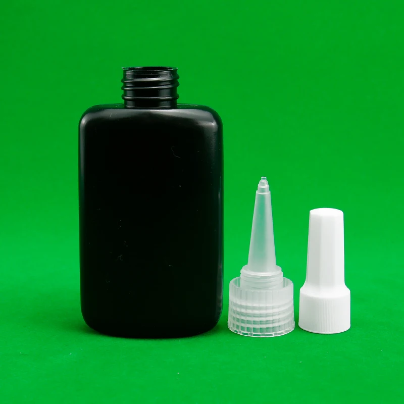 product 25ml 50ml 250ml ldpe anaerobic uv glue bottle with screw cap dropper plastic bottles for chemical packaging-34